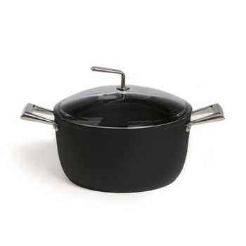 Кастрюля с крышкой TVS Materia Induction