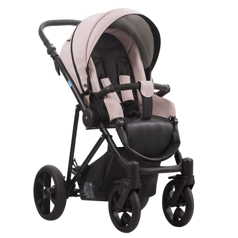 Коляска 2в1 Aroteam Belino Prima/Розовый