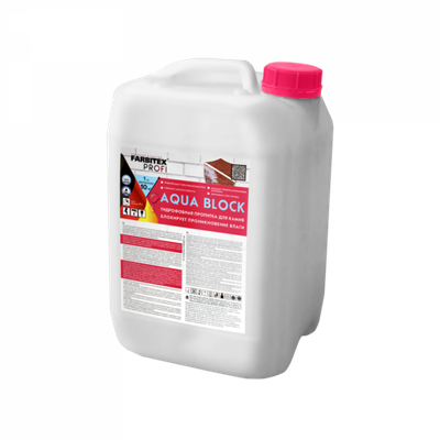 Грунтовка по минеральным поверхностям АКВА БЛОК 5,0кг FARBITEX PROFI
