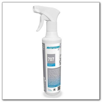 Средство очистки и защиты металлических поверхностей №707, 0,5л.+спрей. Интерхим