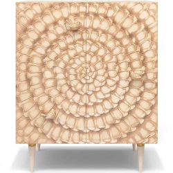 Комод Терра Классик с 2 полками Айвори