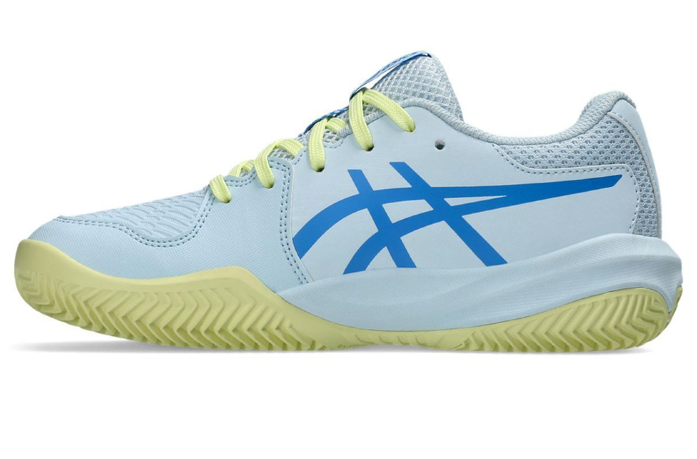 детские Кроссовки теннисные Asics Gel-Resolution X GS Clay - небесный