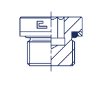 Заглушка V (Ш) BSP1.1/4"