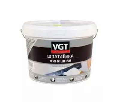 ШПАТЛЕВКА АКРИЛОВАЯ ФИНИШНАЯ  "PREMIUM"  3,6 КГ "ВГТ"