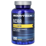 BodyTech, BCAA, 200 капсул