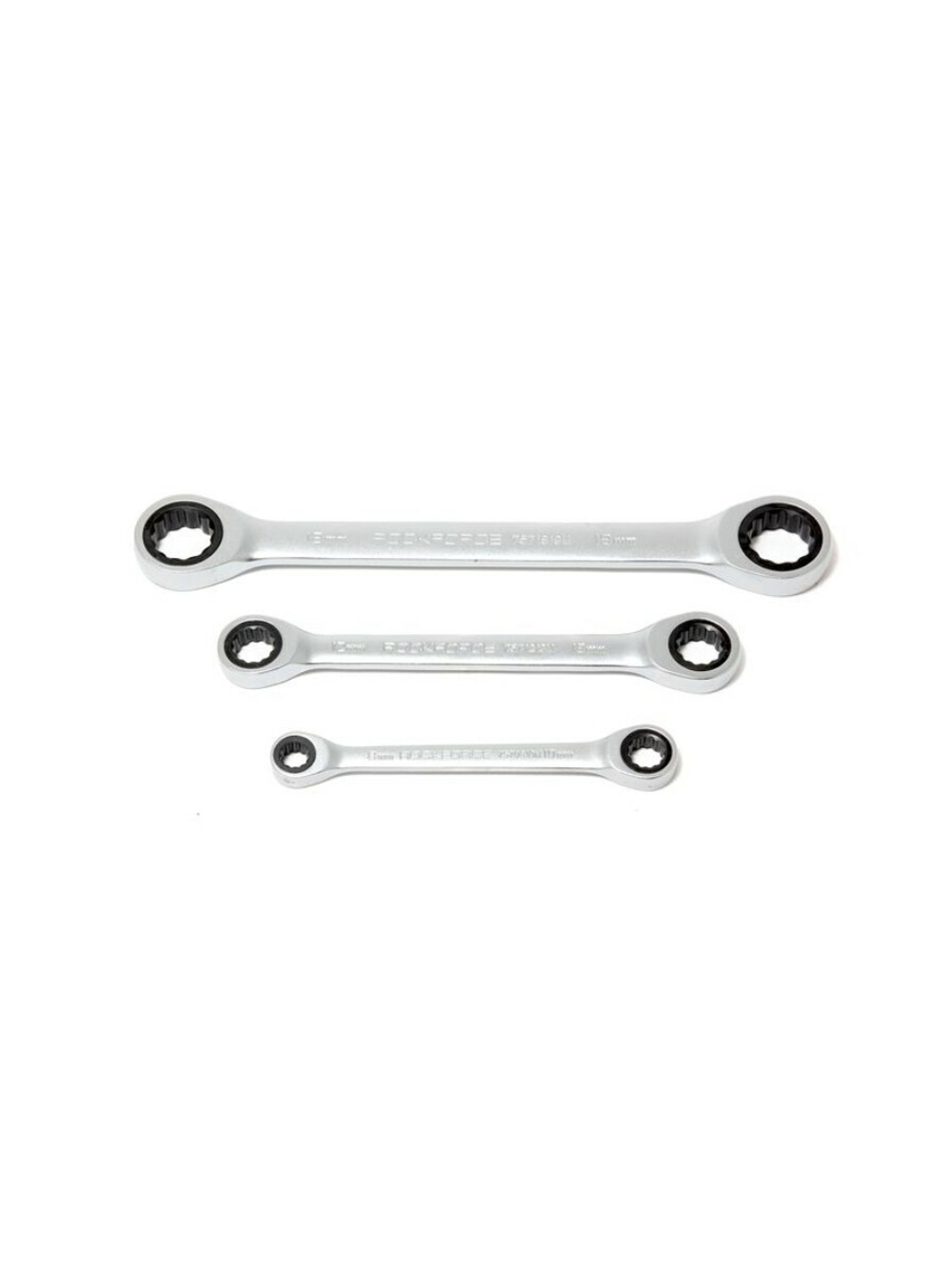 Ключ накидной трещоточный 18х19мм RockForce##Rock FORCE RF-7571819M