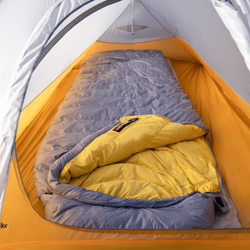 Спальный мешок Naturehike CW400 75*210 см, серый, молния справа (NH18C400-D)