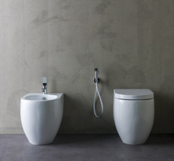 Bossini Apice смеситель для биде 169 мм, донный клапан, цвет хром