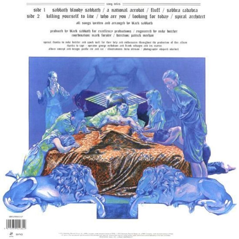 Black Sabbath. Sabbath Bloody Sabbath (LP)