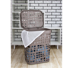 Корзина для белья ХАОС 55л М2619