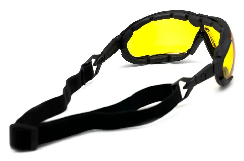 Очки баллистические PMX Power G-7730ST Anti-fog Желтые 89%
