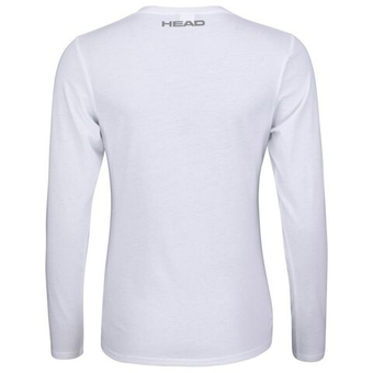 Женская теннисная футболка с длинным рукавом Head Club 21 Linda LS W - white
