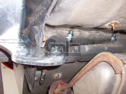 Фаркоп оцинкованный Galia F097A для Ford Mondeo седан/хетчбек 2000-2006(паспорт и сертификат в комплекте)(без электрики)