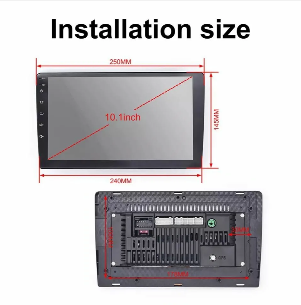 Автомагнитола (2DIN) Carlive AN1090D (10"/GPS/1+16GB) Android