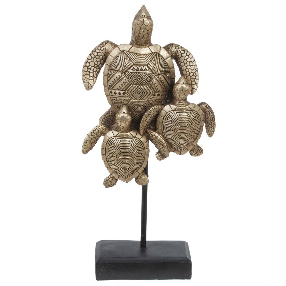 GAEM Фигурка декоративная "Черепахи", L13 W5,5 H29,5 см