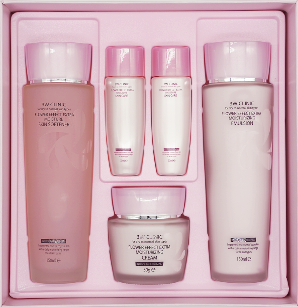 3W Clinic Flower effect extra moisturizing