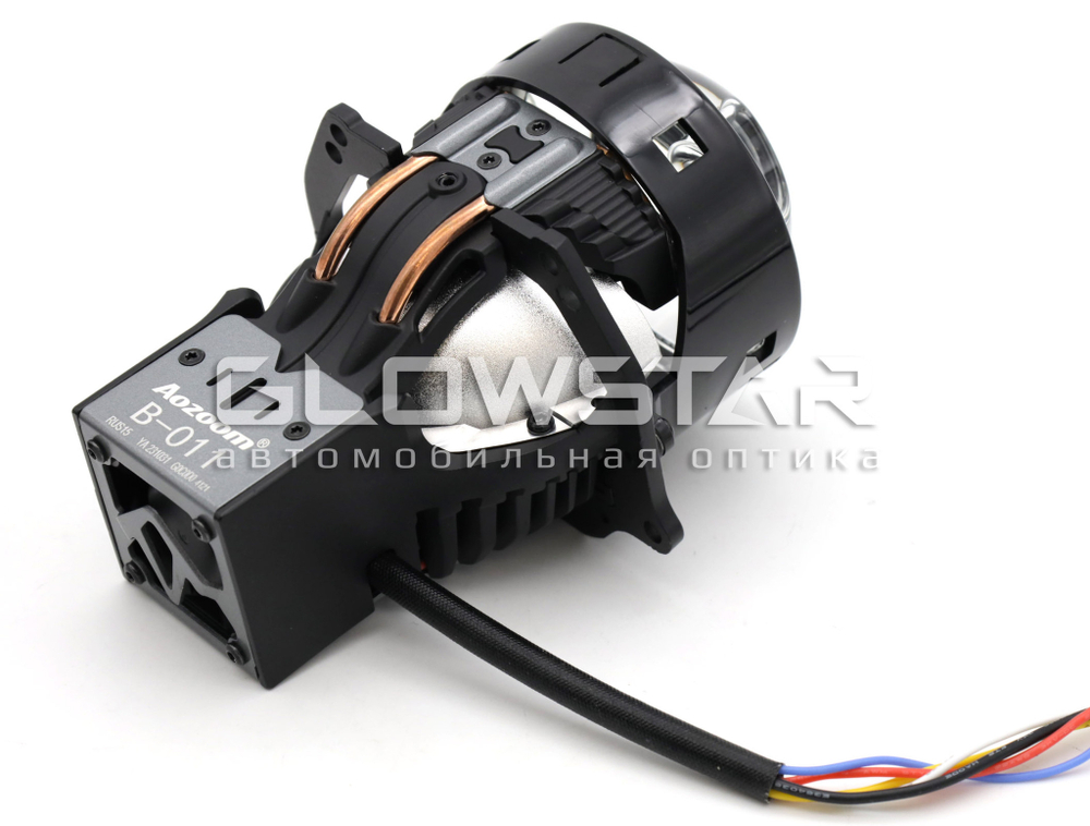 Билед модули Aozoom B-011 Laser 3.0 дюйма, 4 чипа, 5500K, 12V, 54W/81W, крепление 3R (комплект, 2шт)