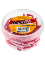 Виброхвост несъедобный Helios Slash 2,64"/6,7 см Pepper Lime 100шт. (HS-19-009-N)