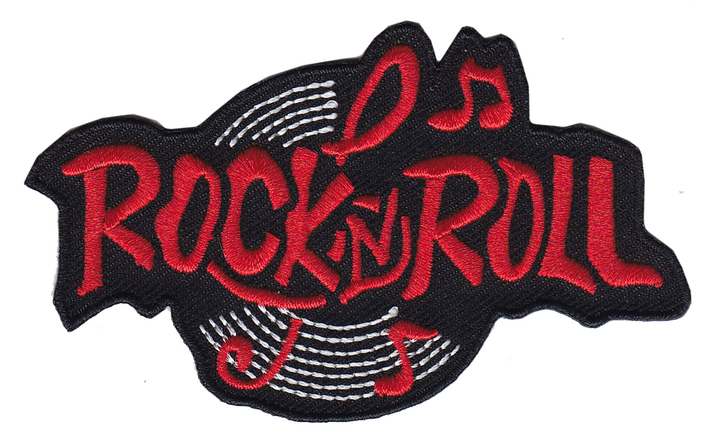 Нашивка Rock'n'roll