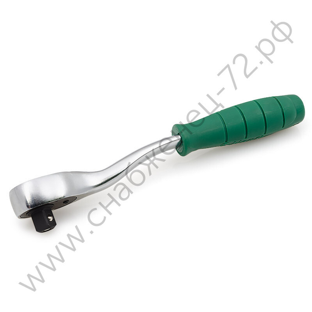 Трещотка 1/4" с быстрым сбросом, с изогнутой рукояткой Hans 2162GQ