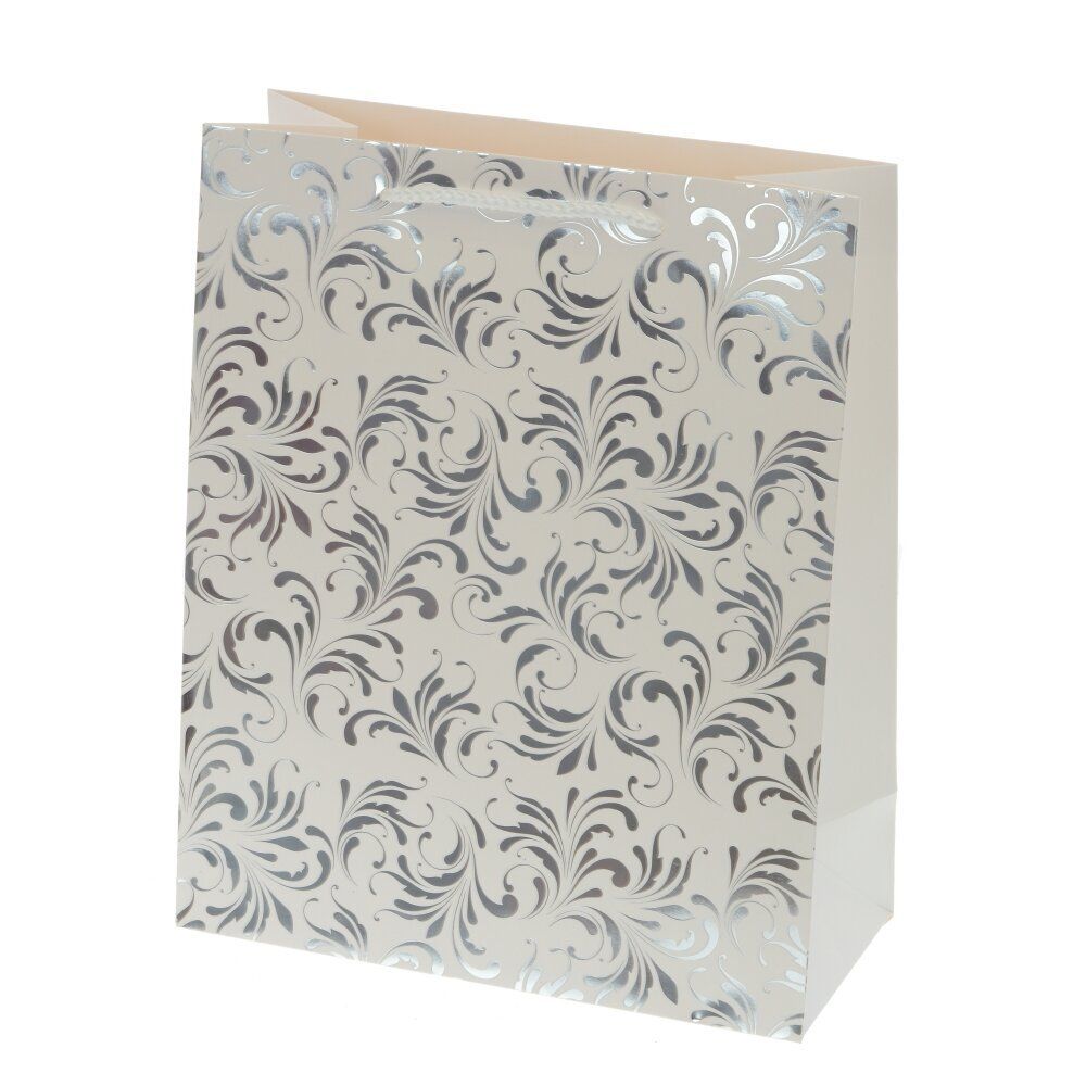 GAEM Пакет подарочный M (бумага 210г/м2, блок 12шт), L26 W12 H32 см, 4в.