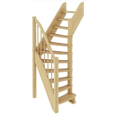 Лестница на второй этаж ЛС-91м Правая