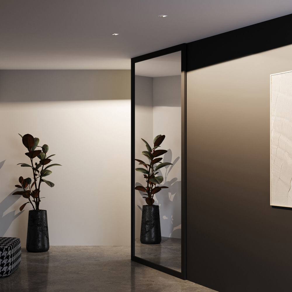 Встраиваемый светодиодный светильник Elektrostandard Inline 25091/LED 10W 3000K белый/хром