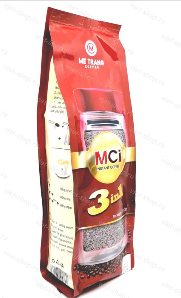 Растворимый кофе Me Trang MCI 3 в 1, Вьетнам, 500 гр.