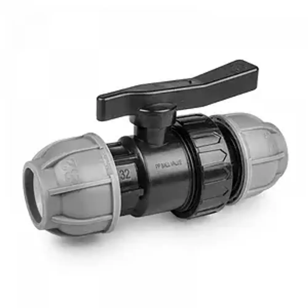 Кран для ПЭ трубы 25мм Bradas