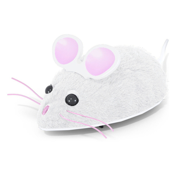 Игрушка для кошек интерактивная, микроробот "Мышка Уайт" HEXBUG