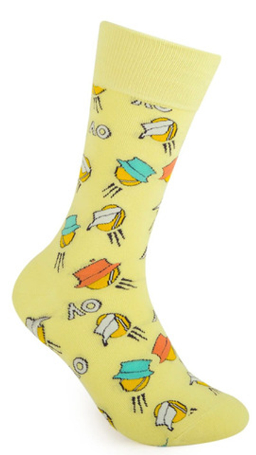 Теннисные носки Australian Open Tennis Balls Cotton 1P - желтый