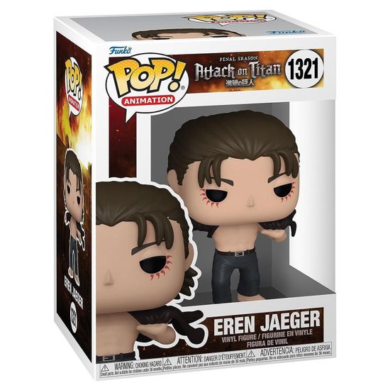 Фигурка Funko POP! Animation Attack on Titan S5 Eren Jeager (1321) 67926 / Фигурка Фанко ПОП! по мотивам аниме "Атака титанов", Эрен Йегер