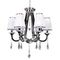 Подвесная люстра Lumina Deco Milesia LDP 8926-6 WT+CHR