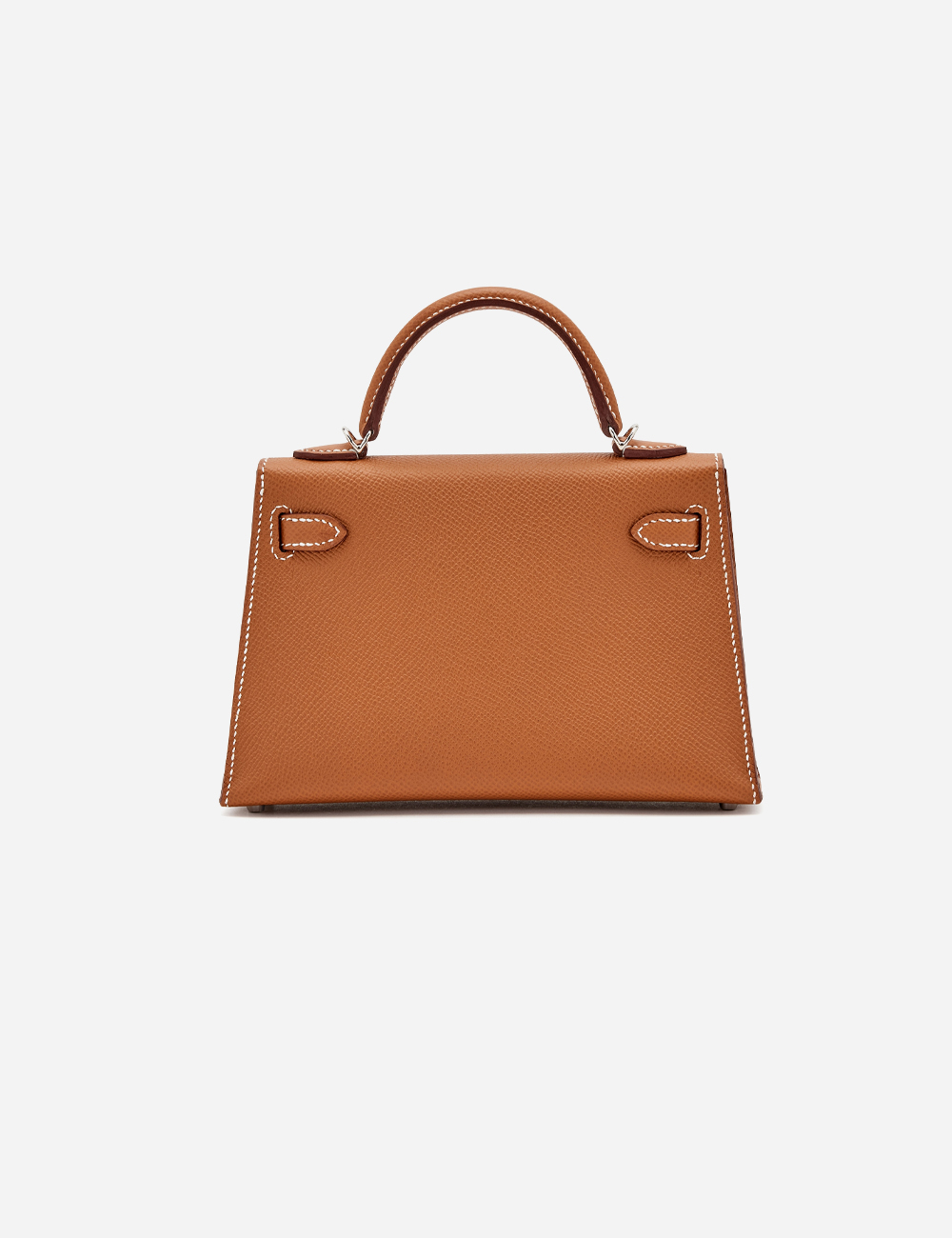 Сумка Hermes Epsom Mini Kelly 20 Palladium Hardware "Gold"