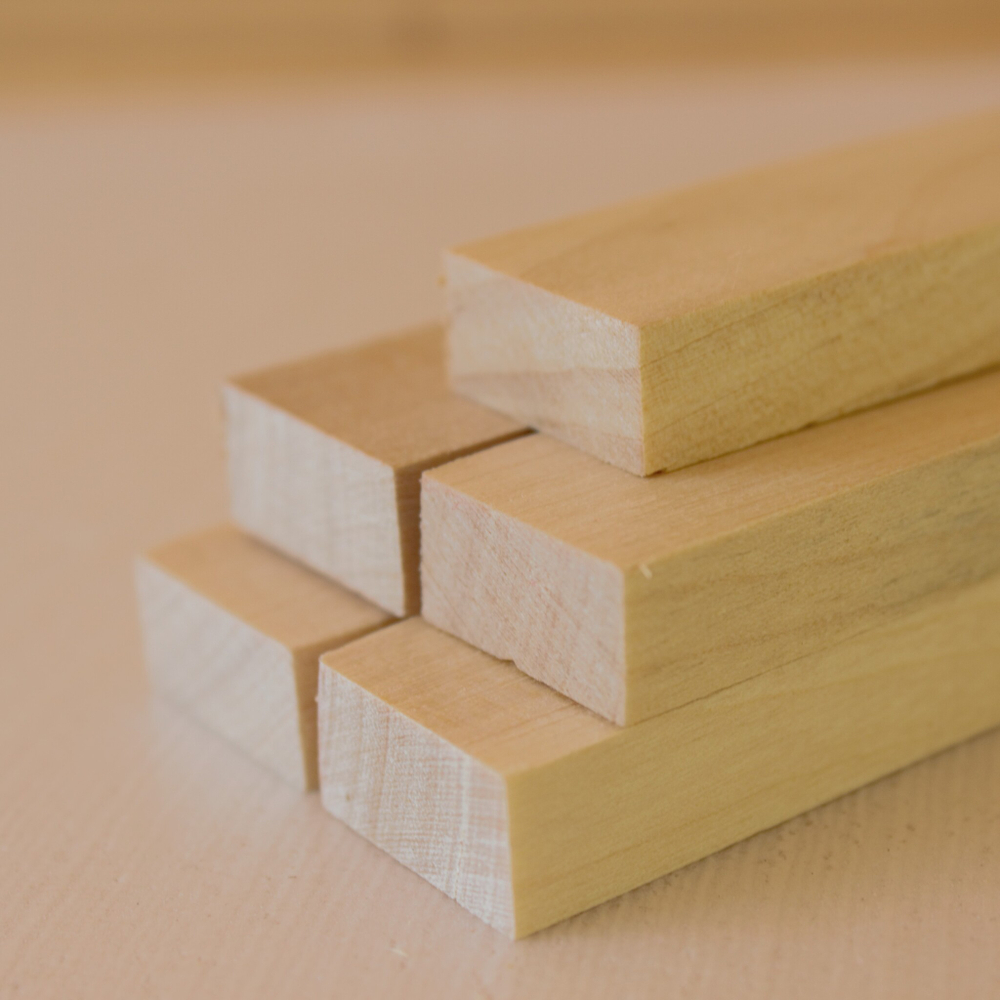 Рейки декоративные деревянные в наборе 5шт., 40*2*1см