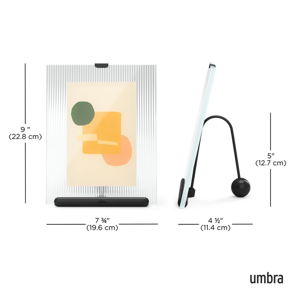 Фоторамка Flute, 13х18 см, черная