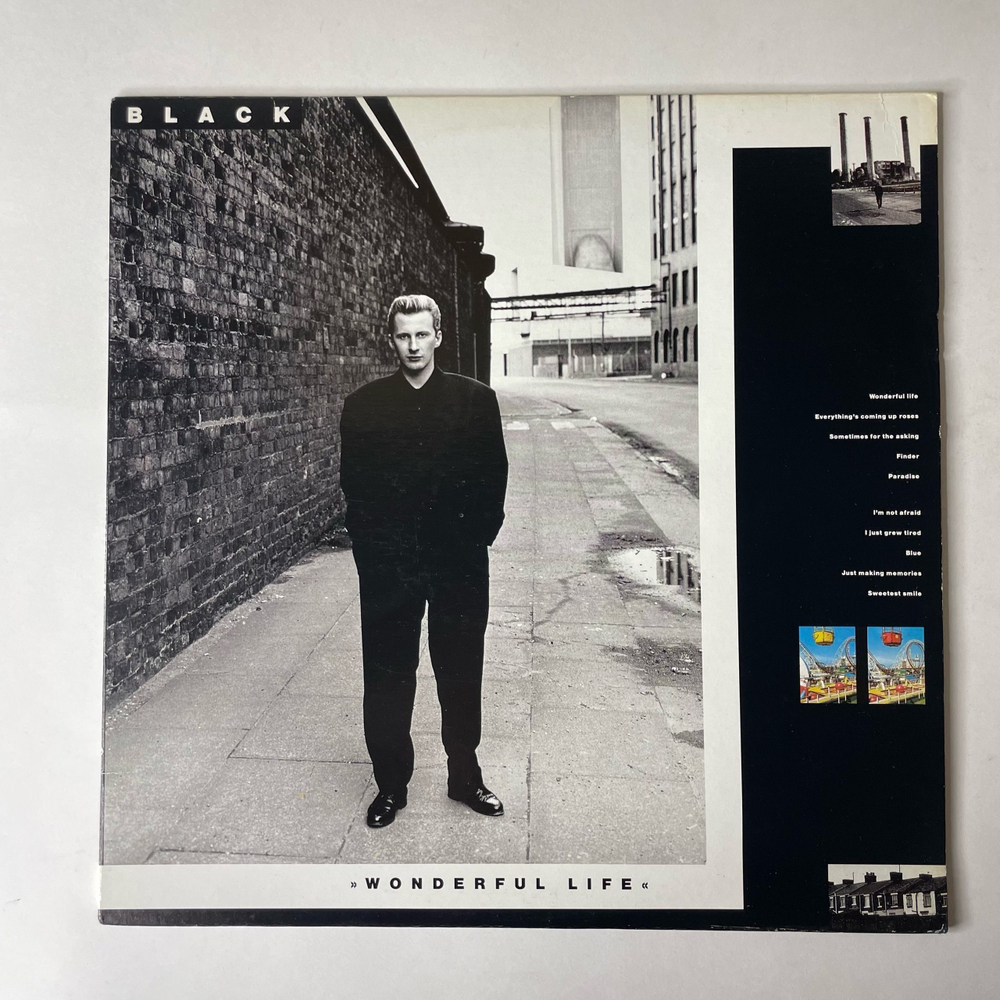 Винтажная виниловая пластинка LP Black Wonderful Life (Канада 1987) Sweetest Smile