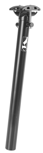 Подседельный штырь M-WAVE 31.6 мм L350 мм алюминий без смещения повышенное качествово черный Чёрный