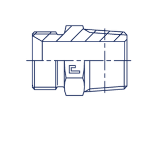 Штуцер FC BSP 1.1/2 - BSPT 1.1/2