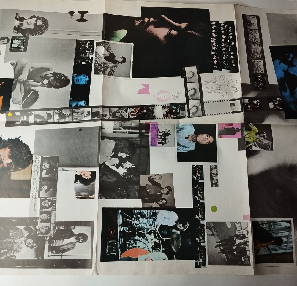 Винтажная виниловая пластинка LP The Beatles White Album Белый Альбом (Japan 1973) (Obi) (4 Photo, Poster) Rocky Raccoon