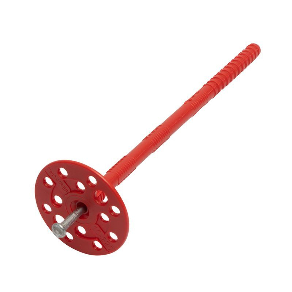 Дюбель для теплоизоляции 10х220 мм IZM с металлическим гвоздем Tech-Krep