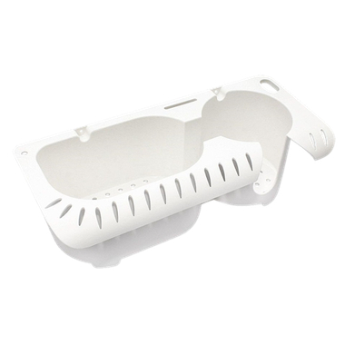 Органайзер для мелочей, крепление на присосках, два отсека