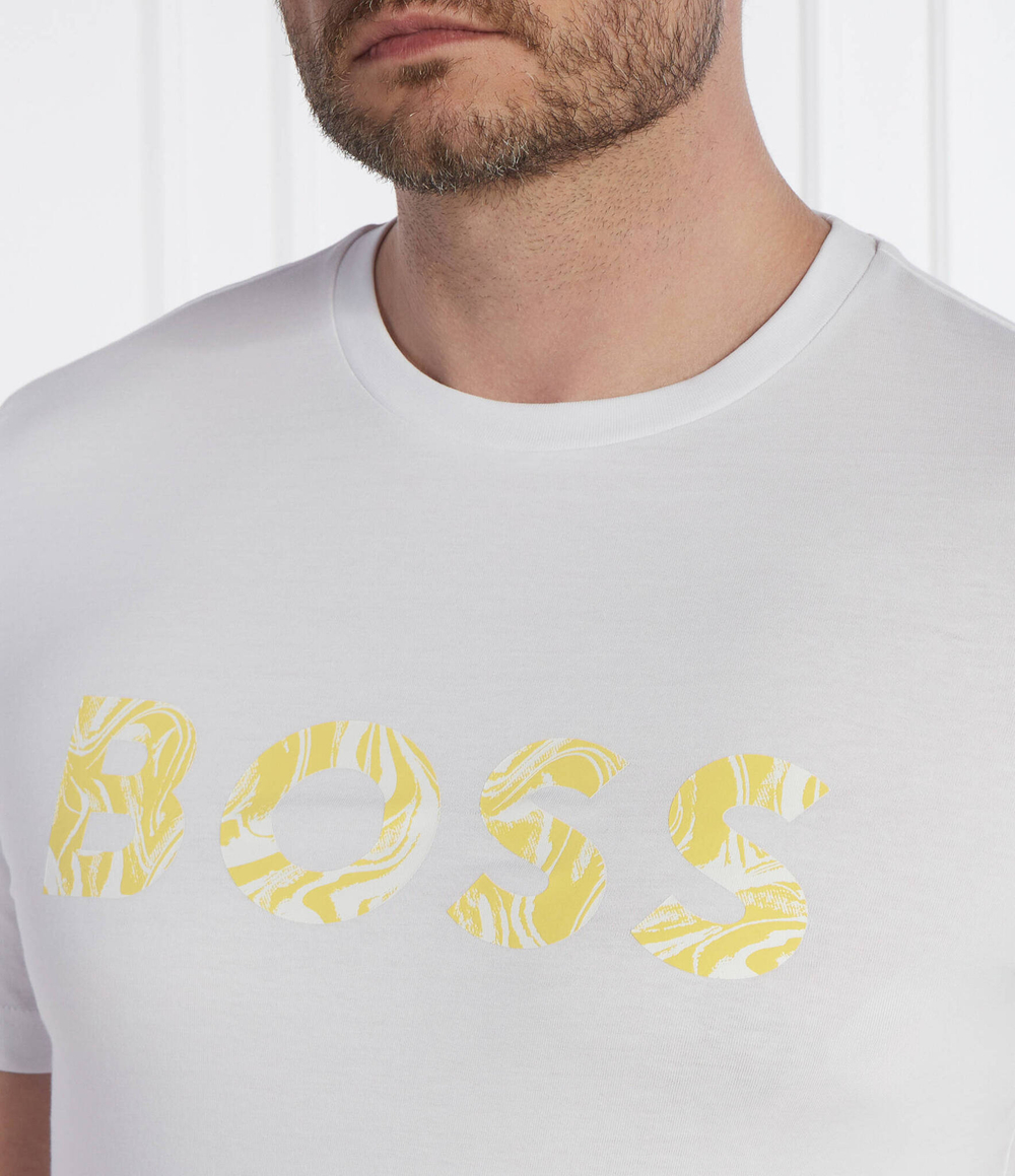 Футболка Te_Bossocean BOSS ORANGE - белый(50515997)