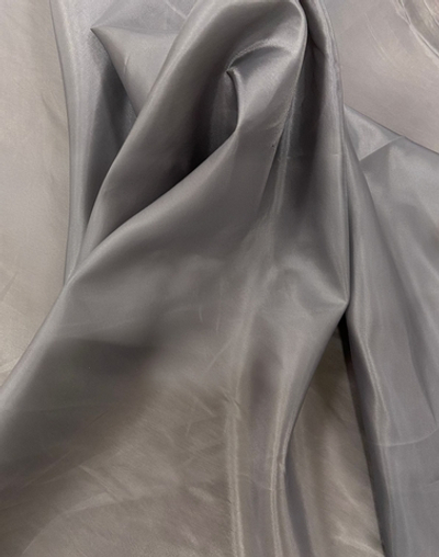 Ткань таффета, 190Т, 55 гр, серый