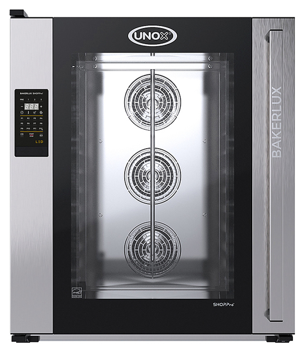Печь конвекционная UNOX XEFT-10EU-ELRV без сливного отверстия