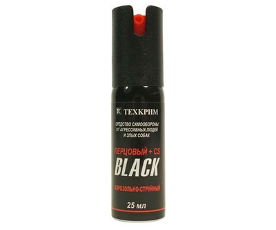 Баллон газ. 25 мл "Black"