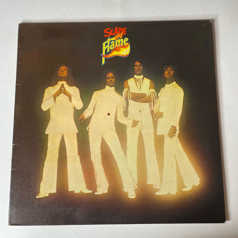 Винтажная виниловая пластинка LP Slade, Slade In Flame (UK 1974)