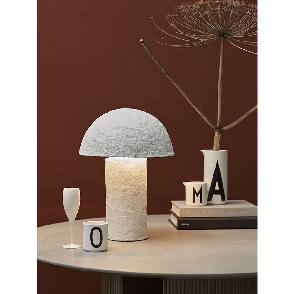 Лампа настольная Texture Sleek, Ø32x42 см, белая