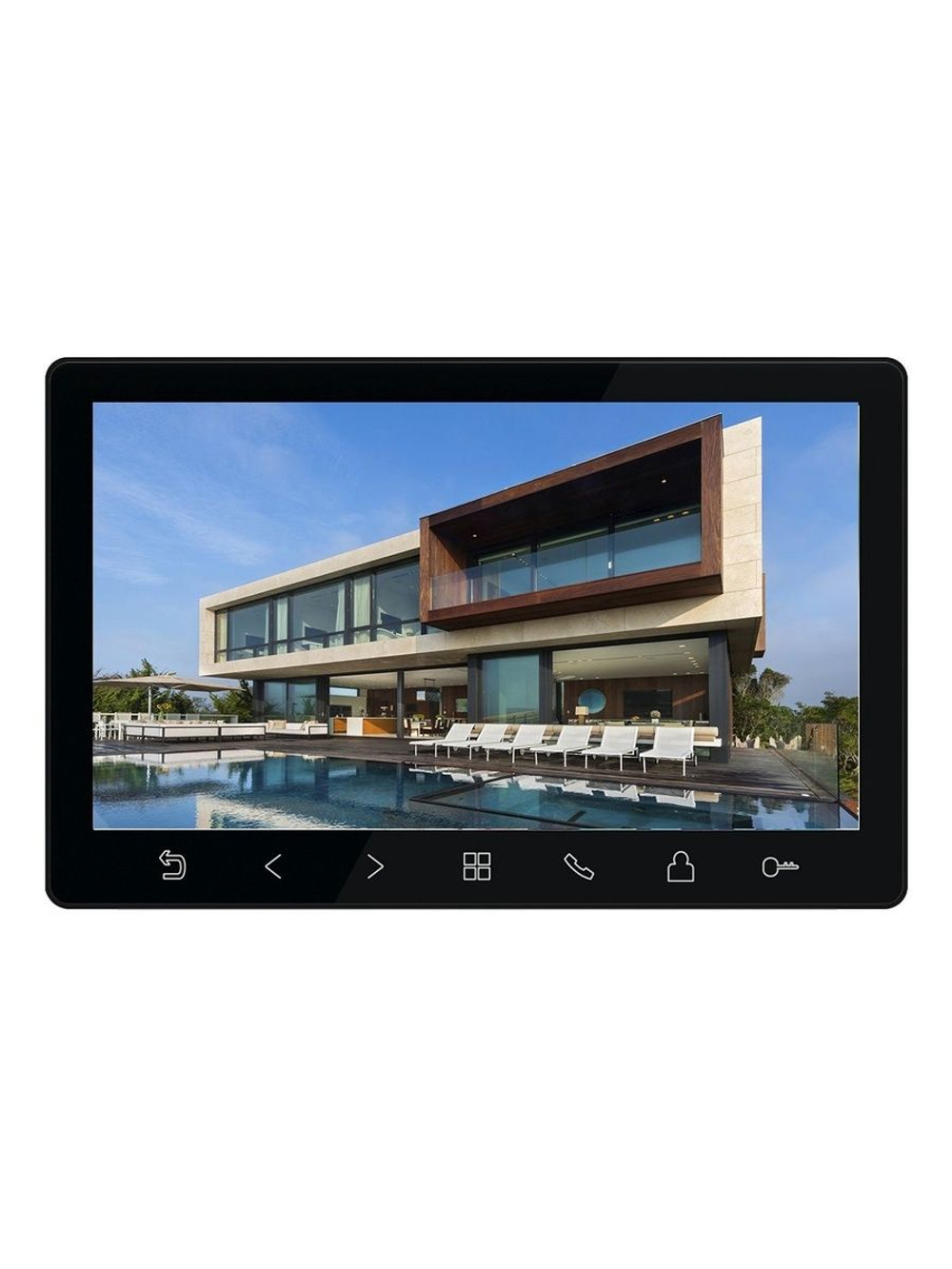 Монитор видеодомофона Amelie HD SE Slim (Black)