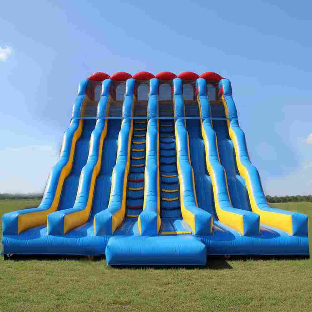 Надувная водная горка «Волны радости» 10*8*5,5 м